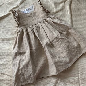 Linen high quality dress
